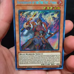 Yu-Gi-Oh! Brotherhood of the Fire Fist - Panda FIGA-EN013 1st Edition Secret Ra… - Image 1