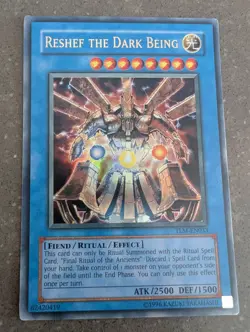 YuGiOh! Reshef The Dark Being TLM-EN033 Ultra Rare Some Play - Image 1
