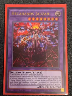 Yugioh Hecahands Jauzah PHRE-EN006 Ultra Rare 1st Edition NM - Image 1