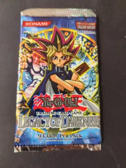 Yugioh SEALED Legacy of Darkness Booster Pack 1st Edition - Image 1