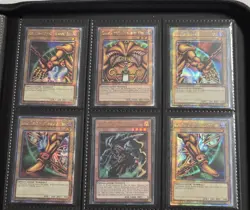 Exodia The Forbidden One Quarter Century Secret Rare Yugioh Set + Exodia Necross - Image 1