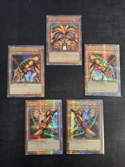 Exodia The Forbidden One Quarter Century Secret Rare Yugioh Set + Exodia Necross - Image 2