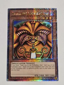 Exodia The Forbidden One Quarter Century Secret Rare Yugioh Set + Exodia Necross - Image 3