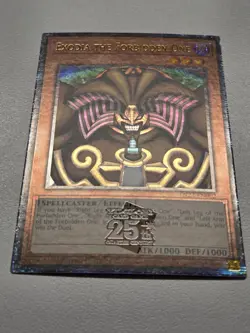Exodia The Forbidden One Quarter Century Secret Rare Yugioh Set + Exodia Necross - Image 4