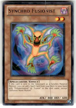 Synchro Fusionist DREV-EN035 Duelist Revolution Unlimited Edition NM - Image 1