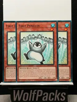 Yu-Gi-Oh! Burst Protocol - First Penguin 1st Edition BPRO-EN030 Lot X3 - Image 2