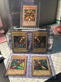 Yu-Gi-Oh! Exodia The Forbidden One SET ORIGINAL LOB 120-124 - Ultra Rare - MP - Image 1