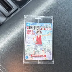 Single Card and Poster - One Piece CCG US Voyage Promo Monkey D. Luffy Card - Image 1