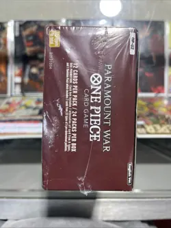 One Piece Card Game OP-02 Paramount War Booster Box Sealed - Image 2