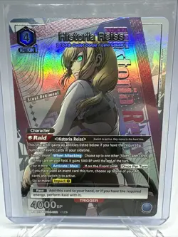 Historia Reiss (022) (SR*)- UE10BT: Union Arena Attack On Titan - Image 1