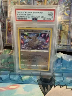 Radiant Eevee SWSH230 SWSH: Sword & Shield Promo Cards Holo - Image 1