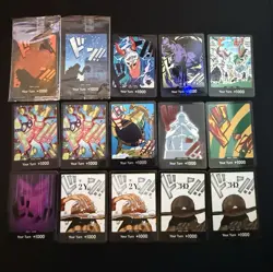 One Piece - FOIL DONs!!! - Lot of 15 Holo Cards - Image 1