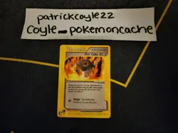 Fire Cube 01 Uncommon Trainer Card Aquapolis 122/147 NM - Image 2