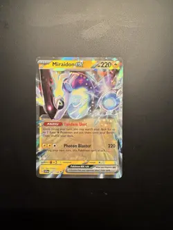 Miraidon EX Holofoil Double Rare Card 081/198 SV01 Scarlet & Violet Base Set - Image 1