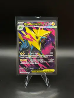 Mega Manectric ex 158/132 NM Ultra Rare Full Art Mega Evolution Pokemon Card TCG - Image 1