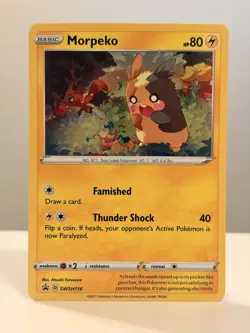 Morpeko - SWSH116 SWSH: Sword & Shield Promo Cards NM Pokemon Card TCG - Image 1