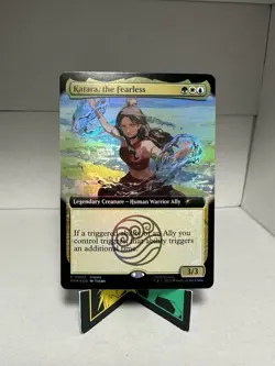 Magic The Gathering X Avatar Katara The Fearless Promo Card SDCC 2025 Ships Fast - Image 1