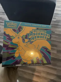 Ascended Hero’s Etb Pokemon TCG Trading Card Game Factory Sealed - Image 1