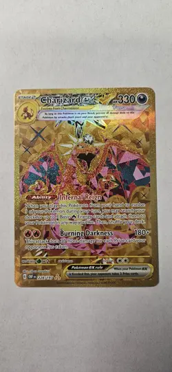 Charizard ex 228/197 OBF Holo Pokemon TCG Card English 2023 - Image 1