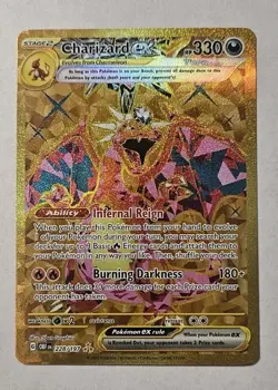 Charizard ex 228/197 OBF Holo Pokemon TCG Card English 2023 - Image 3