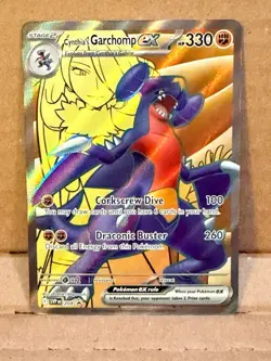 Cynthia's Garchomp ex 204 Sv: Scarlet & Violet Promo Cards Holo NM - Image 1