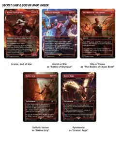 PRESALE Secret Lair x God of War: Greek FOIL - Playstation Drop - Image 1