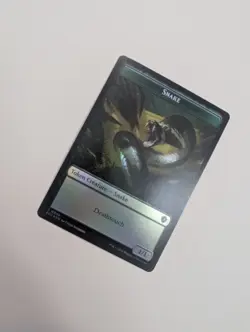 MTG - Snake 0008/Zombie 0003 Token (Foil) - Lorwyn Eclipsed NM/M Condition - Image 2