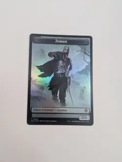 MTG - Snake 0008/Zombie 0003 Token (Foil) - Lorwyn Eclipsed NM/M Condition - Image 4