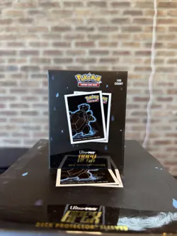 Ultra Pro Apex Sleeves: Standard Pokemon - Neon Kanto Blastoise 105CT - Image 1