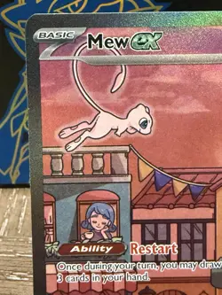 Pokemon TCG Mew EX SV Promo 53 Near Mint - Image 3