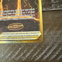 Magma Basin Full Art Secret Rare Gold 185/172 Pokemon TCG Brilliant Stars NM - Image 5