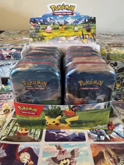 Pokemon Ascended Heroes Mini Tins Display Box of 10 Case NEW FACTORY SEALED - Image 1