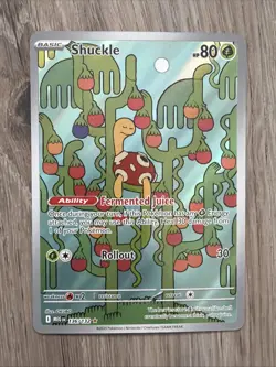 Shuckle - Illustration Rare ME01: Mega Evolution 136/132 NM PACK FRESH!! - Image 1