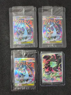 3X Mega Charizard X EX MEP 023 Pokemon UPC Promo Sealed & Bulbasaur Stamped - Image 1