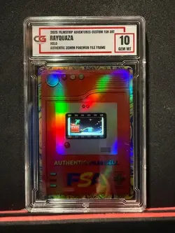 🔥RAYQUAZA 35MM RARE FILM FRAME CELL FROM POKEMON THE MOVIE 2000 CG 10 🔥 - Image 1