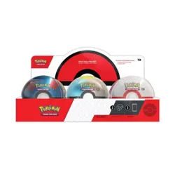 Pokemon TCG Poke Ball Tin - 3 Booster Pack (Qty: 3 Poke Balls) - Image 1