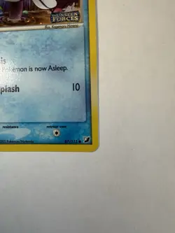 Pokemon TCG Poliwag EX Unseen Forces Reverse Holo Common 67/115 2005 50 HP - Image 2