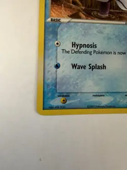 Pokemon TCG Poliwag EX Unseen Forces Reverse Holo Common 67/115 2005 50 HP - Image 3