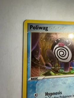 Pokemon TCG Poliwag EX Unseen Forces Reverse Holo Common 67/115 2005 50 HP - Image 4