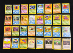 Pokemon WOTC 1999 Fossil Partial Non Holo Set Uncommon/Common Set Of 32 NM-LP - Image 1