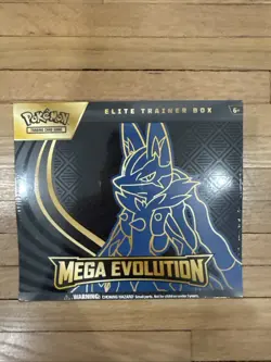 Pokemon Mega Evolution Elite Trainer Box Lucario ETB - New/Factory Sealed - Image 1