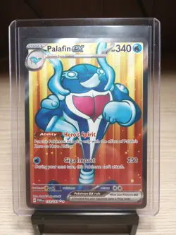 Palafin ex 193/167 Twilight Masquerade Full Art Ultra Rare Holo Pokemon TCG M/NM - Image 1