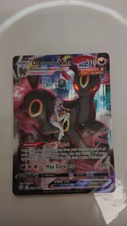 Pokemon Umbreon VMAX TG23/TG30 Brilliant Stars Ultra Rare Holo Single Strike - Image 3