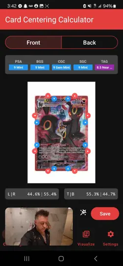 Pokemon Umbreon VMAX TG23/TG30 Brilliant Stars Ultra Rare Holo Single Strike - Image 4