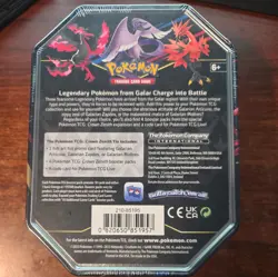 Crown Zenith Galarian Articuno Tin Brand New Factory Sealed Condition Pokemon - Image 3