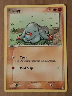 Pokemon Phanpy 75/110 ex Holon Phantoms NM-MT See Pictures - Image 1