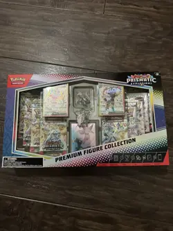 Pokemon TCG Prismatic Evolutions Premium Figure Collection Box - Small Dent - Image 1