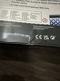 Pokemon TCG Prismatic Evolutions Premium Figure Collection Box - Small Dent - Image 4