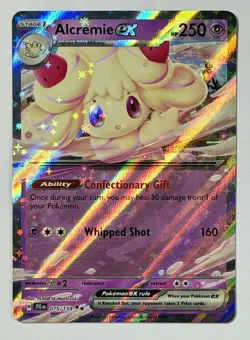 Pokemon TCG - Alcremie ex - 075/159 - 2025 Scarlet & Violet Base Set: SV09 RR - Image 2