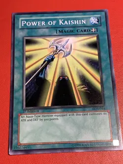 Yugioh! Power of Kaishin LOB-044 1st Edition English Common Vintage VLP - Image 1